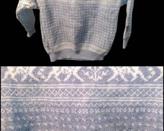Vintage wool sweater from Norway beautiful