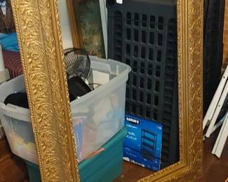 Huge antique frame