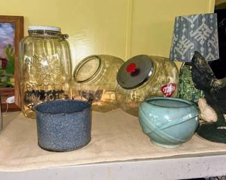 And I'm aware of pottery times Collectibles and more