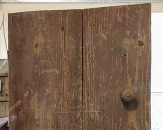 Vintage hand made pine cupboard