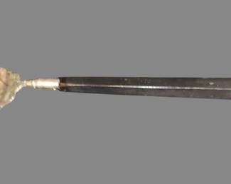 Beautiful Victorian meat Fork nickel silver