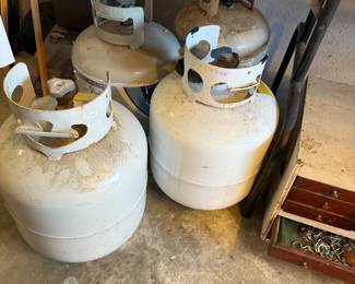 Propane tanks 2 are full