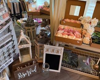 Left over wedding decor