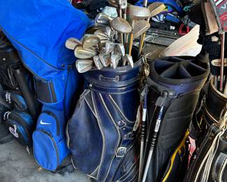 golf clubs galore!