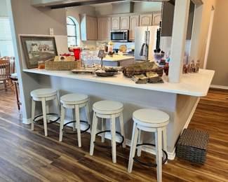 counter hieght Modern Farmhouse stools