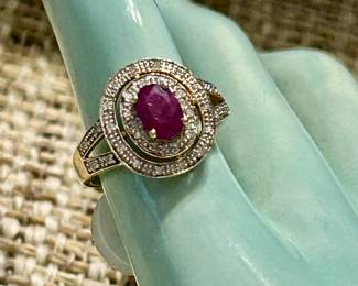 Ruby ad diamonds