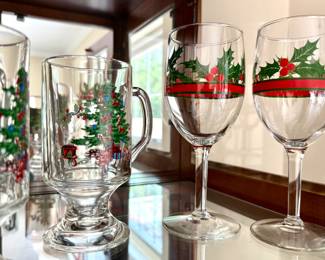 Christmas Glassware