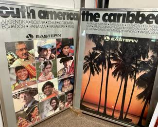 Eastern Airline Posters - South America and The Caribbean