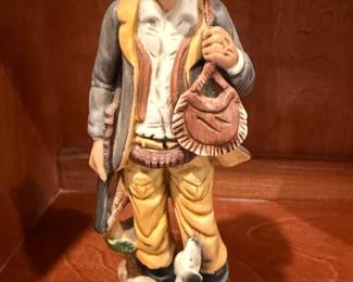 Ceramic Figurine with Dog