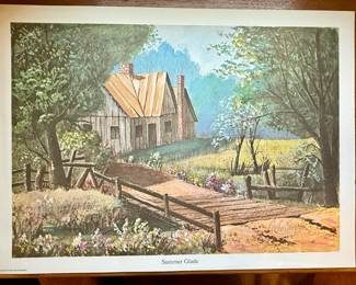 "Summer Glade" - Art Print - Archie Campbell