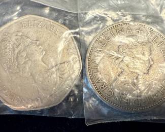 Coins from UK