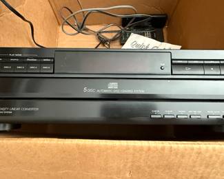 Sony 5 CD Changer