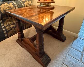 Wood Side Table