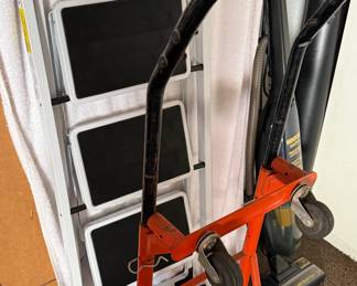 Step Ladder and Dolly