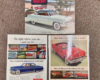 Vintage Mercury Advertisements