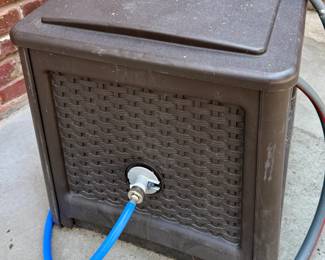 Garden Hose and Container