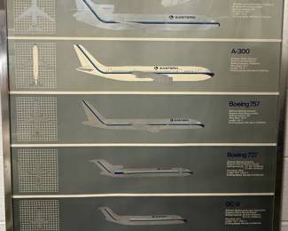 Eastern Airline Poster - "Meet our Fleet"