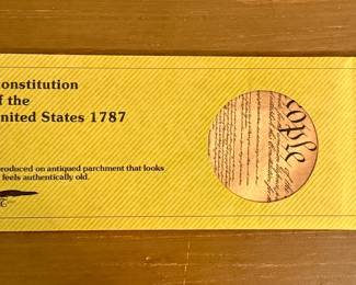 Constitution of the United States Reproduction