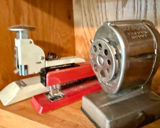 Staplers and Pencil Sharpener