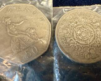 Coins from UK