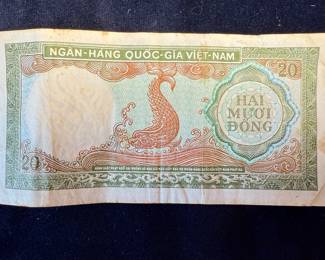 Paper Currency from Vietnam