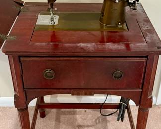 Vintage Westinghouse New Home Sewing Machine with Table