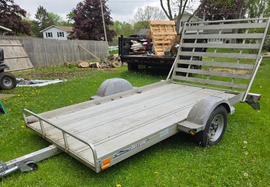Tritton Aluminium 10' Trailer with Ramp