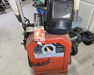 Lincoln Welder; Welding Helmet; Welding Supplies