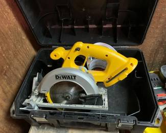 DeWalt Saw in Case