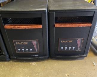 Two Eden Pure Heaters
