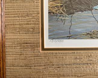 Robert Bateman 1973 Lithograph "Spring Shaw Killdeer" 139/950