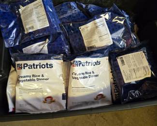 4 Patriots Bagged Dry Survival Meals