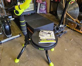 AB Doer 360 Exercise Machine & Manual - New and Never Used!