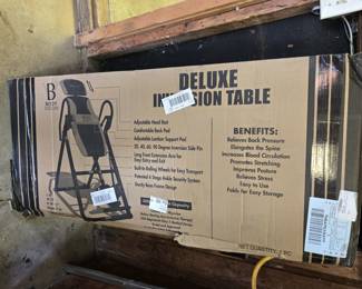 Deluxe Inversion Table - Purchased New - Still in Box