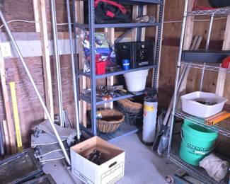 Floor Jacks, Post Hole Digger; Car Movers; Hanging Peat & Metal Baskets; Plastic Crates and much more!