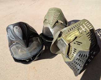 3 paintball masks. Decent condition. $15 each or $40 for all 3