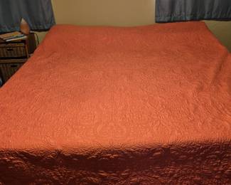 California King Tempurpedic bed with bedframe. Super comfy. Wish I could take it with me, but I am not moving furniture so it can be yours for the right price.