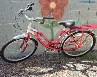 Bicycle. sturdy. Easy to ride. 5 speed.