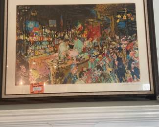PJ Clark Leroy Neiman 
Signed/numbered 