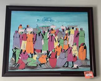Island art bought by local artist in Dominican Republic 