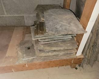 Slate pieces