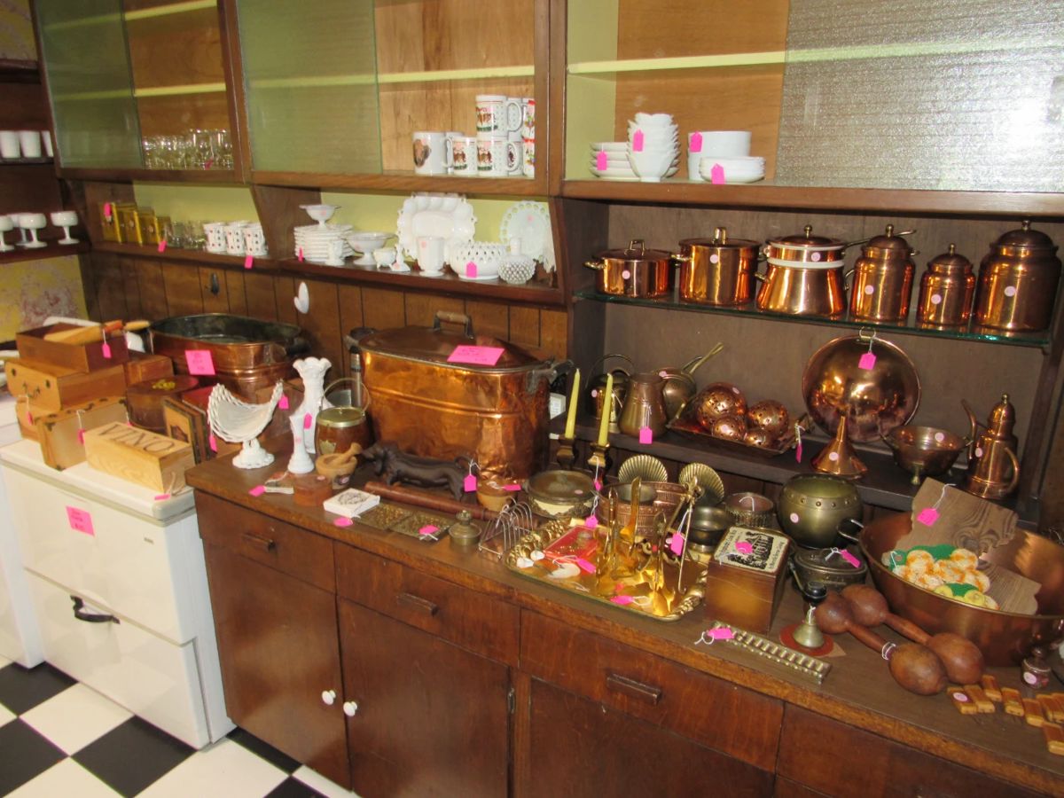 Lots of vintage copper
