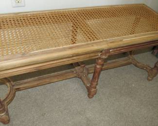 Cane bench