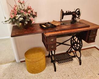 Early 1900's Treadle Sewing Machine