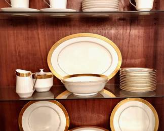 Mikasa Gold Rimmed China