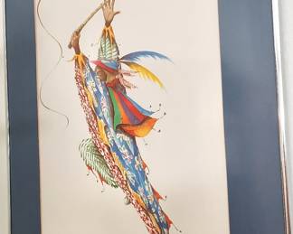 "Carnival Clown" by Artist Rose Cameron Smith