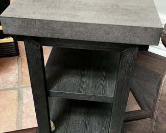 #71 Gray Laminate End Table w/2 shelves - 16x24x24 - Set of 2 $40.00