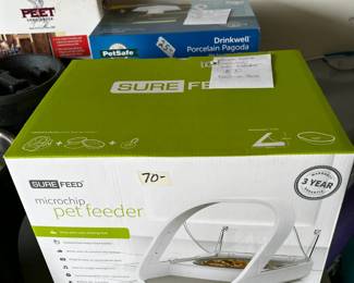 #126 Sure Feed Microchip Pet Feeder $70.00