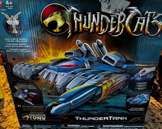 #159 Thundercats Thundertank Lynx $25.00
