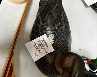 #54 Riverbend Carvers by Larry Deedon #103/450 Signed (mallard Hen) 17.5"L $80.00